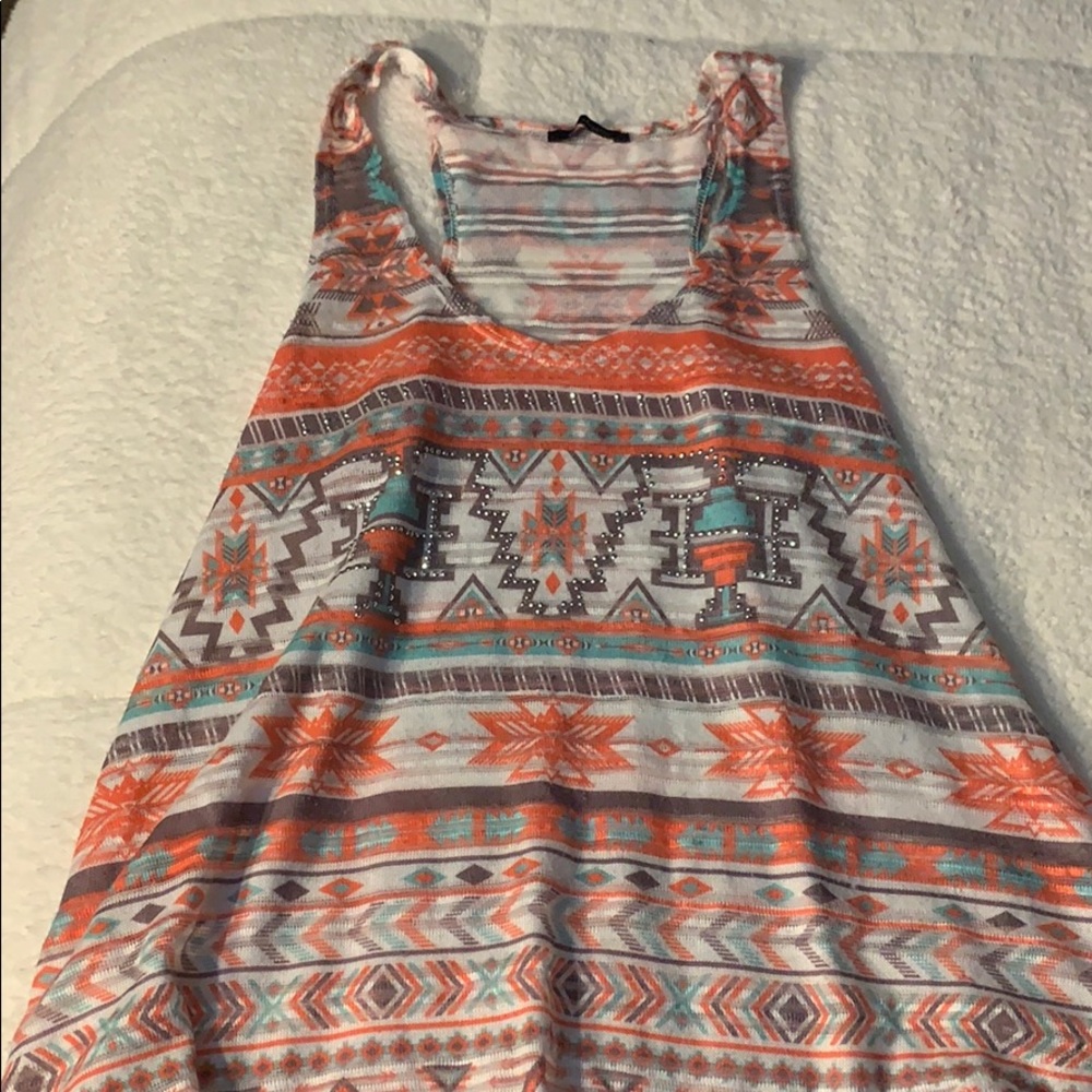 Aztec tank top